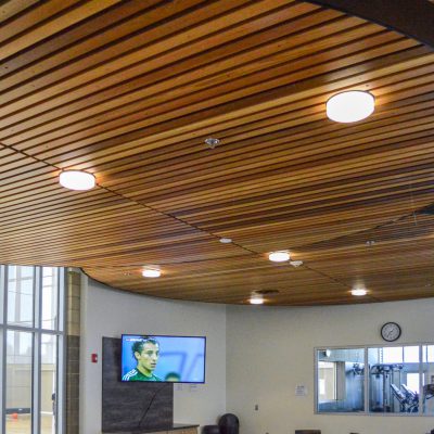 9Wood 2100 Panelized Linear at Rainier Beach Community Center, Seattle, Washington. ARC Architects.