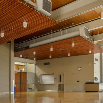 9Wood 2100 Panelized Linear at Rainier Beach Community Center, Seattle, Washington. ARC Architects.