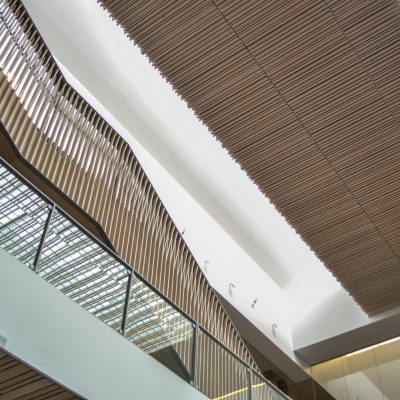 9Wood 2100 Panelized Linear at University of Washington Odegaard Undergraduate Library, Seattle, Washington. Miller Hull Partnership.