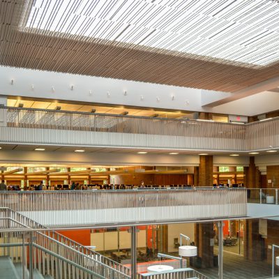 9Wood 2100 Panelized Linear at University of Washington Odegaard Undergraduate Library, Seattle, Washington. Miller Hull Partnership.