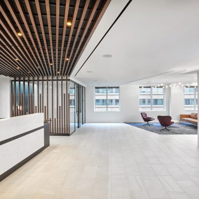 9Wood 1100 Cross Piece Grille at Perkins Coie, Washington, D.C. HYL Architecture.