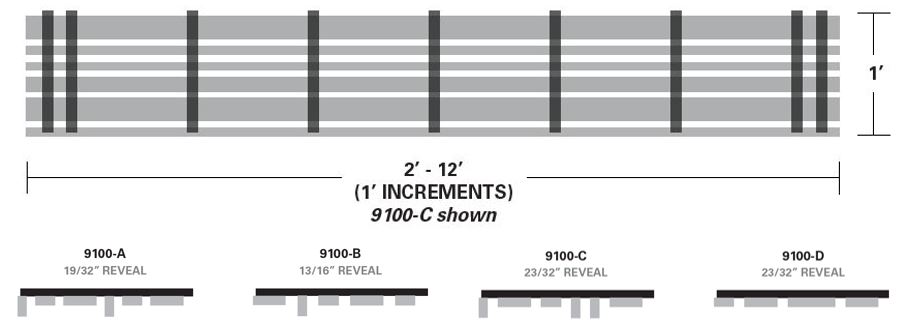 Length Structures for the 9100 Hybrid Panel from 9Wood