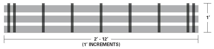 Length Structures for the 2100 Panelized Linear from 9Wood