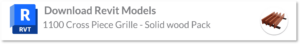 1100 Cross Piece Grille wood ceiling Revit models - solid wood pack