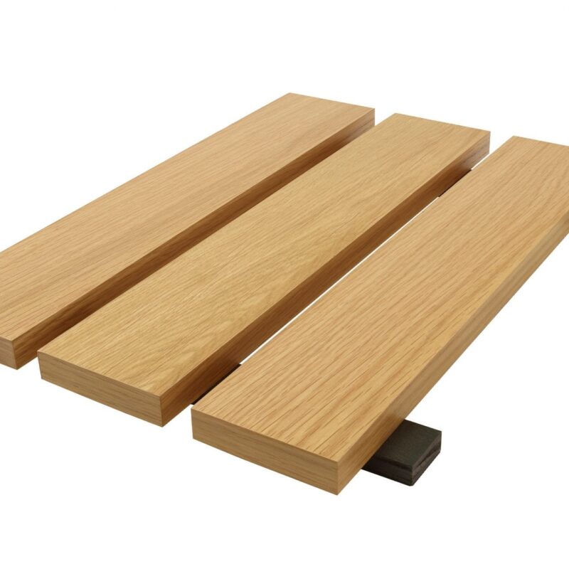 2100 Panelized Linear - Real Wood Veneer - 9Wood
